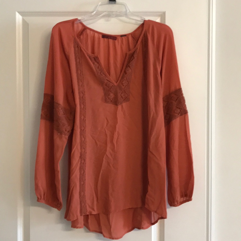 Orange Blouse